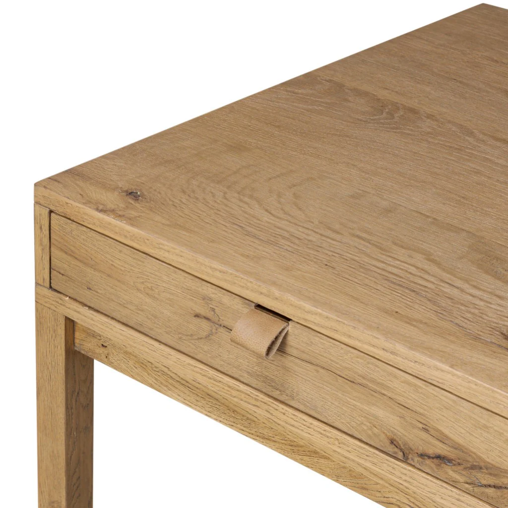 Tula Writing Desk - Worn Oak Veneer - Image 14
