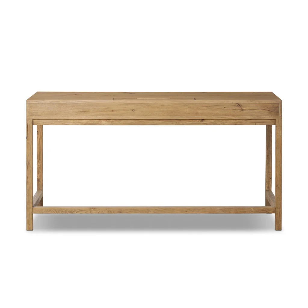 Tula Writing Desk - Worn Oak Veneer - Image 6