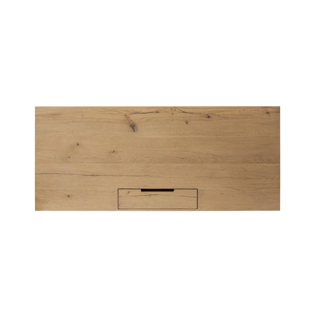 Tula Writing Desk - Worn Oak Veneer - Image 7