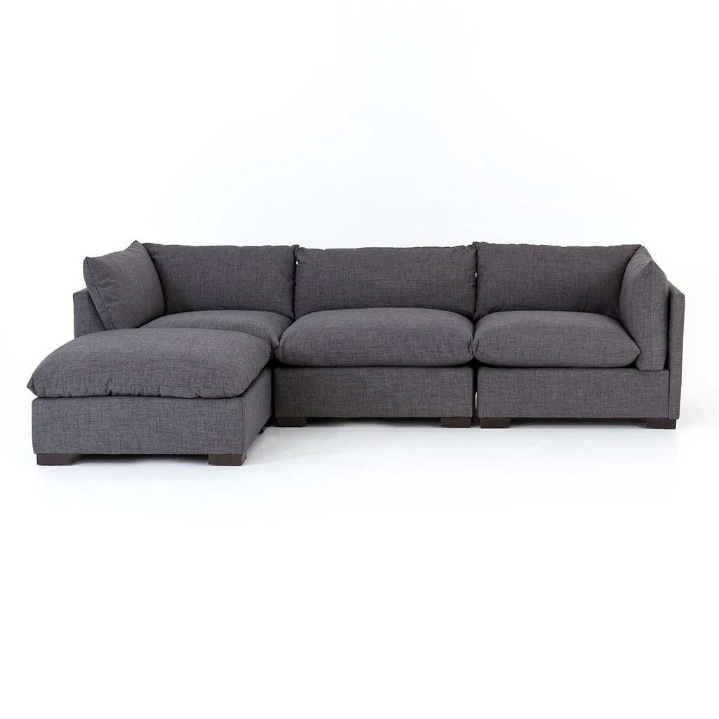 Westwood 3-Piece Sectional - Bennett Charcoal - Image 3