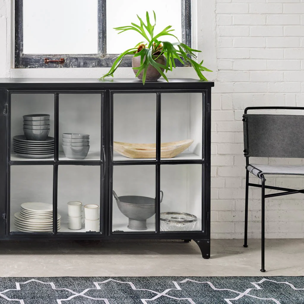 Wharton Dining Chair - Stonewash Grey - Image 3