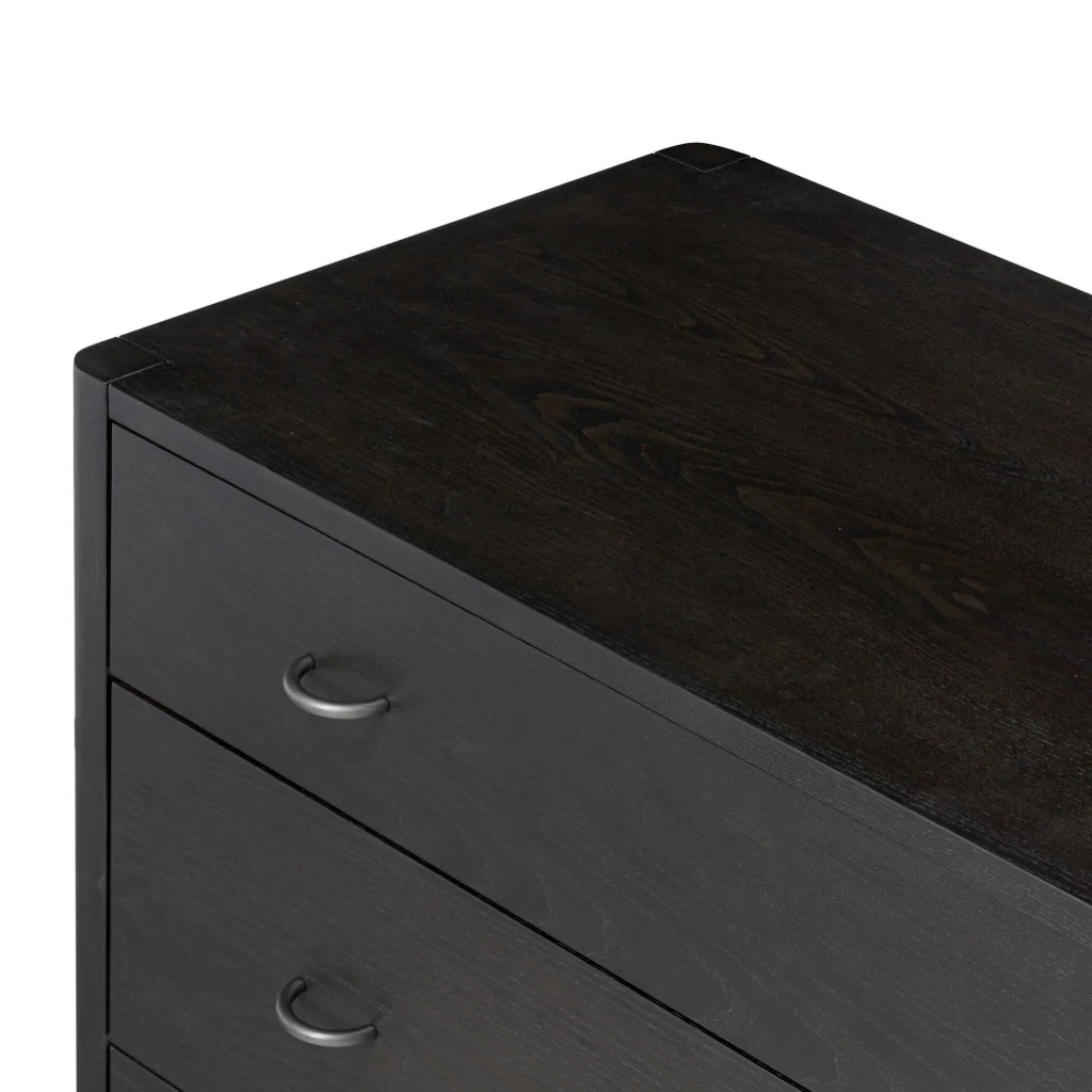 Zuma 6 Drawer Dresser - Smoked Black Ash Veneer - Image 11